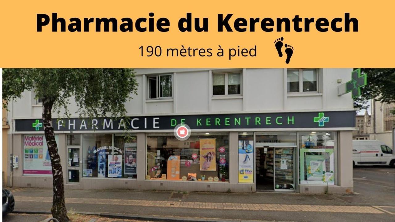 Lorient - L'Escapade - Lit Queen Size - Proche Centre Et Gare - Internet Haut Debit Fibre المظهر الخارجي الصورة