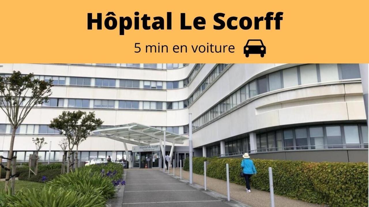 Lorient - L'Escapade - Lit Queen Size - Proche Centre Et Gare - Internet Haut Debit Fibre المظهر الخارجي الصورة